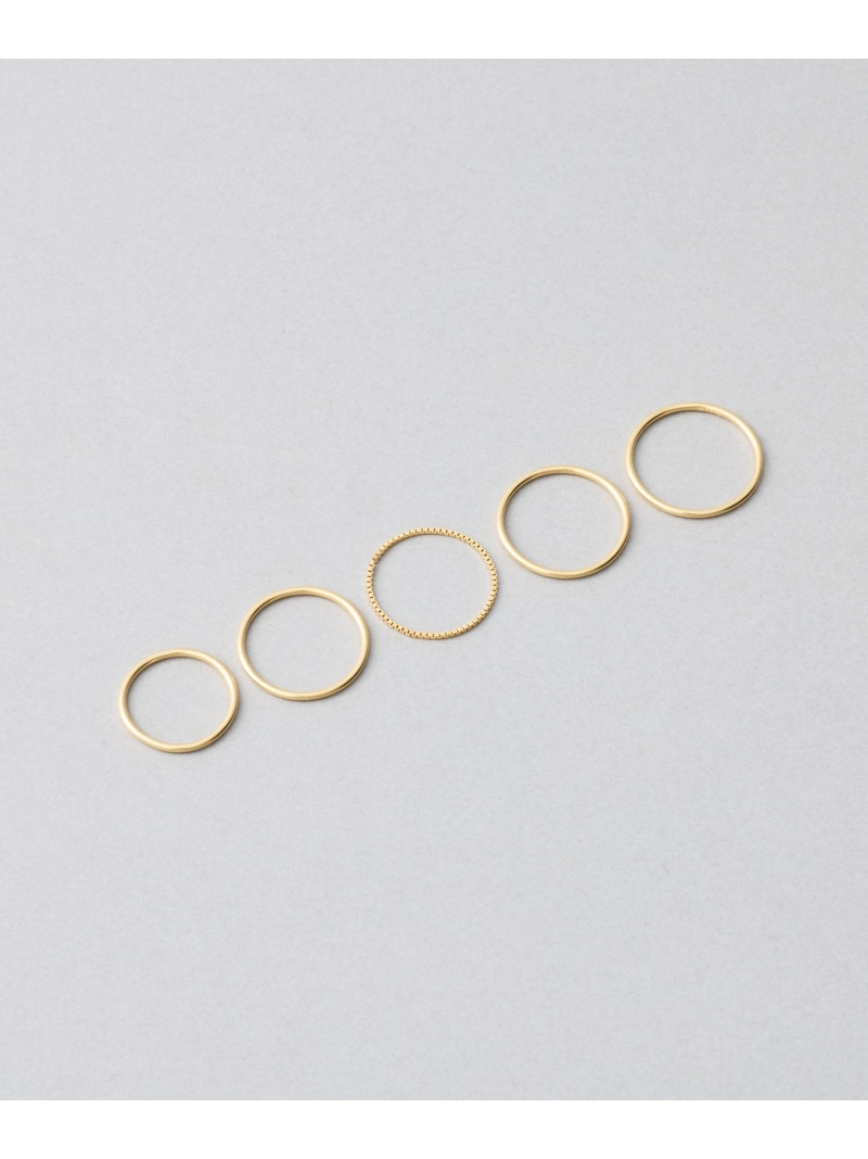 [WEB LIMITED] ユニットリング Jouete ジュエッテ アクセサリー・腕時計 リング・指輪 ゴールド【送料無料】[ Fashion]｜Jouete
