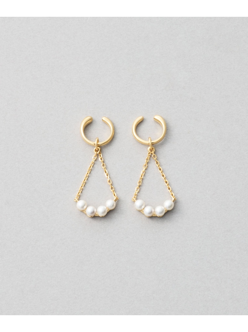 パール イヤリング Jouete ジュエッテ アクセサリー・腕時計 イヤリング・イヤーカフ イエロー【送料無料】[ Fashion]｜Jouete