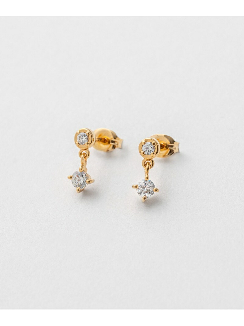 Jouete (ジュエッテ) K10YG ダイヤモンド ピアスイエローゴールド Jouete｜K10YG ダイヤモンド ピアス | Rakuten Fashion(楽天