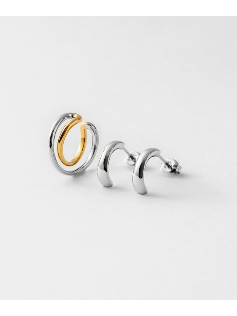 [WEB LIMITED] ピアス/イヤーカフス セット Jouete ジュエッテ アクセサリー・腕時計 ピアス シルバー【送料無料】[ Fashion]
