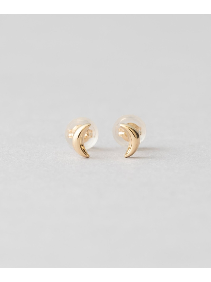 [WEB LIMITED] K10YG ピアス ムーン Jouete ジュエッテ アクセサリー・腕時計 ピアス イエロー【送料無料】[ Fashion]