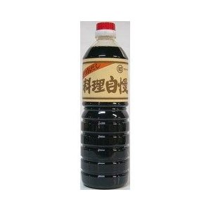 中原醤油 料理自慢1L × 6本 セット 【鳥取県のお土産】
