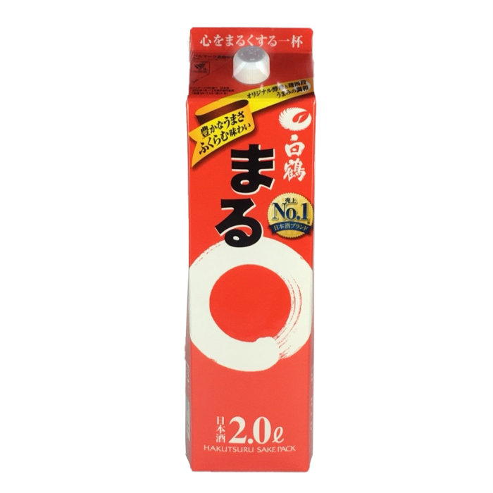 楽天市場 日本酒 普通酒 白鶴 まる 2lパック 白鶴酒造 酒食材基地プラットダルジャン