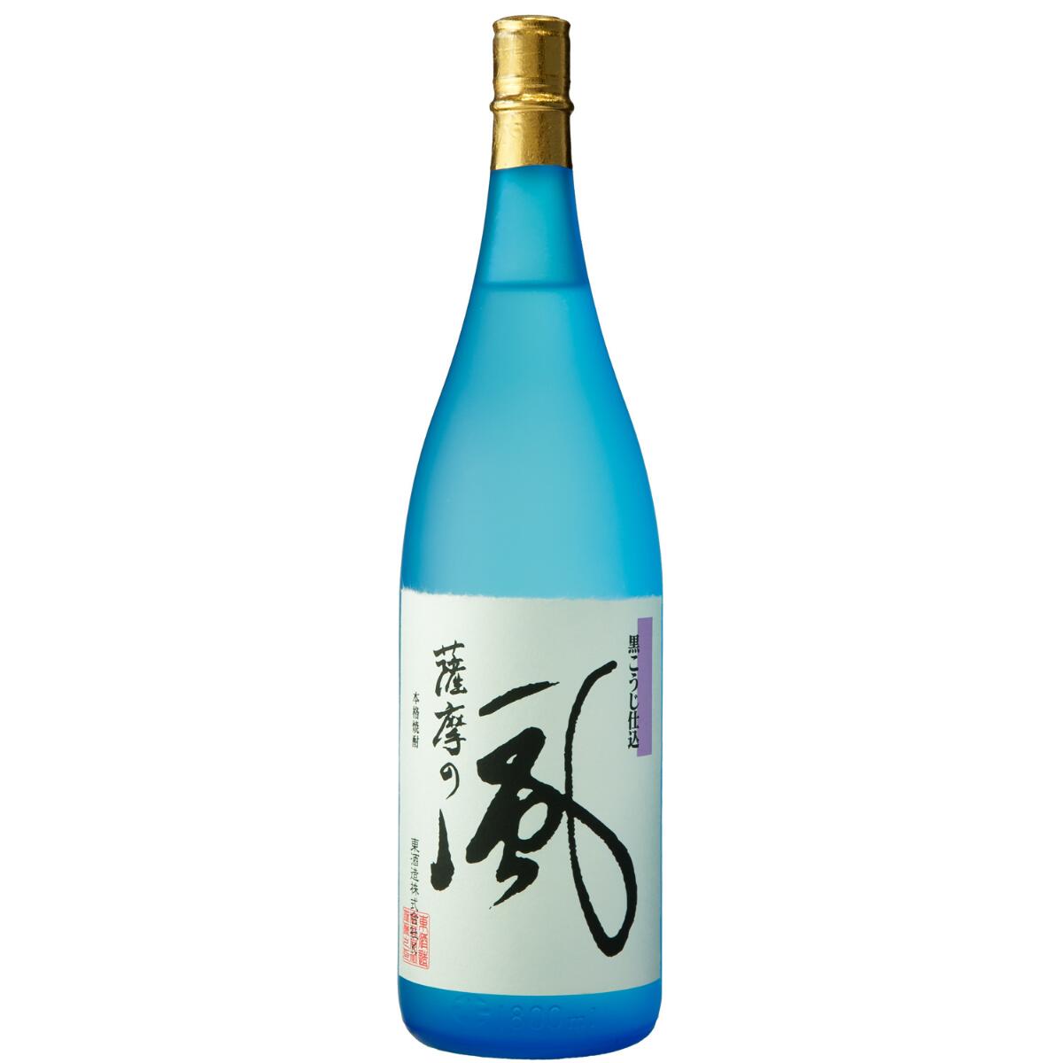 さつま白波　ソフト　芋焼酎　古酒　透明瓶　薩摩酒造　25度　1800ml izumise_121521