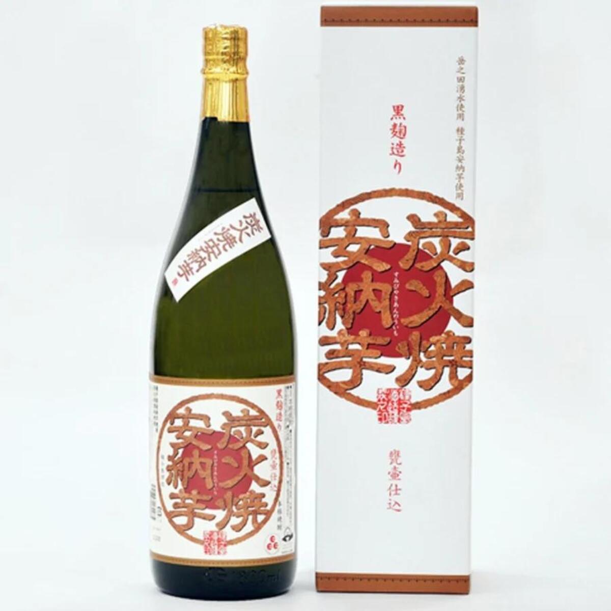 芋焼酎　鬼火　田崎酒造株式会社　化粧紙巻　古酒25°　1800ml 楽天市場】芋焼酎 田崎酒造 鬼火 25度 瓶 1800ml 1.8L やきいも
