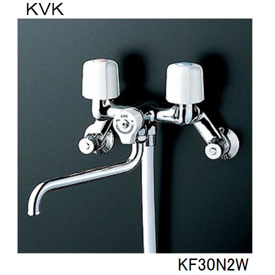 KVK 浴室用 KF30N2W 2ハンドルシャワー 11,934円
