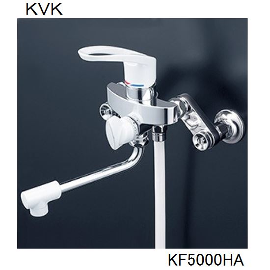 KVK KF5000T 壁付シングル13　浴室用水栓 Amazon | ケーブイケー KVK バス用シングルシャワーメッキ