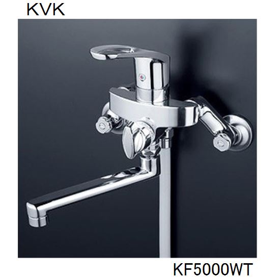 楽天市場】KVK 浴室用 KF5000T シングルシャワー 170mmパイプ