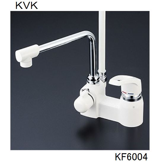 楽天市場】KVK 浴室用取替専用水栓 取替用シングルシャワー 品番：KF5000WU(寒冷地仕様)※既存2ハンドル混合栓からの取替専用 風呂 交換 :  ジュールプラス楽天市場店