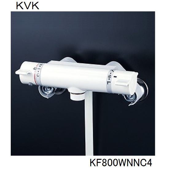 KVK 浴室用 KF800WNNC4 サーモスタット式シャワー（ホワイト色） 22,543円