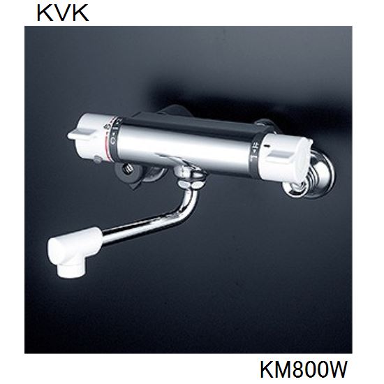 楽天市場】KVK 浴室用 KM3008L デッキ形サーモスタット式混合栓