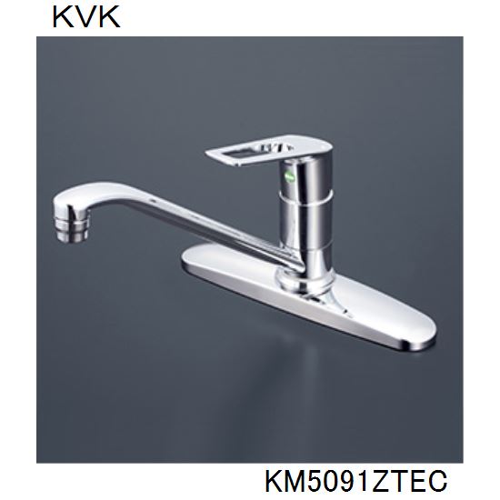 KVK キッチン用 KM5091ZTEC シングル混合栓