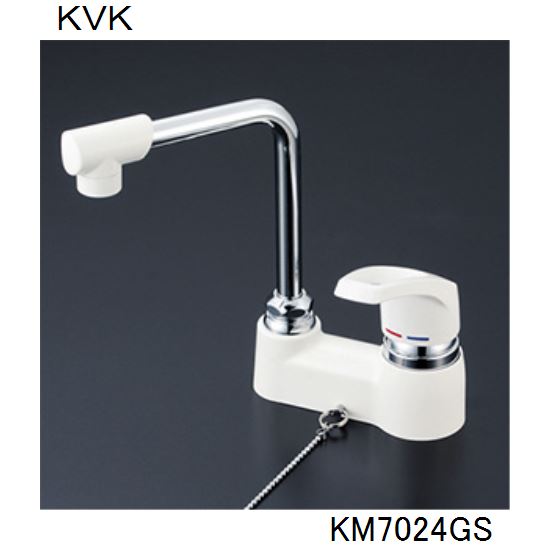 KVK 洗面化粧室用 KM7024GS シングル混合栓
