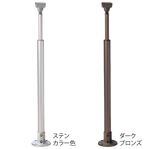 楽天市場】マツ六 フリーRレール 勾配対応式エンド支柱30° 専用カバー