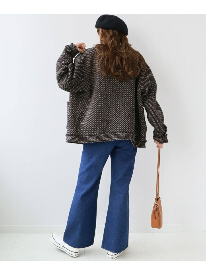 新作製品 世界最高品質人気 予約 コットンツイードジャケット Journal Standard Relume ジャーナル スタンダード レリューム コート ジャケット ノーカラージャケット ブラック Rakuten Fashion Ayushkids Edu In