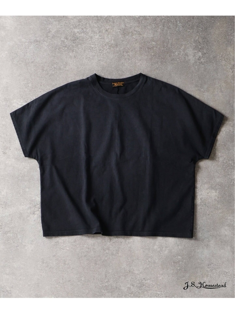 J.S.Homestead / 14BD リランド Tシャツ JOURNAL STANDARD ジャーナル スタンダード トップス カットソー・Tシャツ ブラック ホワイト【送料無料】[ Fashion]｜JOURNAL STANDARD