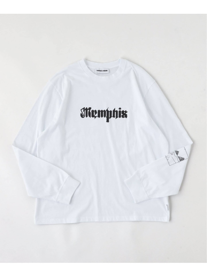 POINTER BRAND Pyramid TS LS JOURNAL STANDARD ジャーナル スタンダード トップス カットソー・Tシャツ ホワイト【送料無料】[ Fashion]