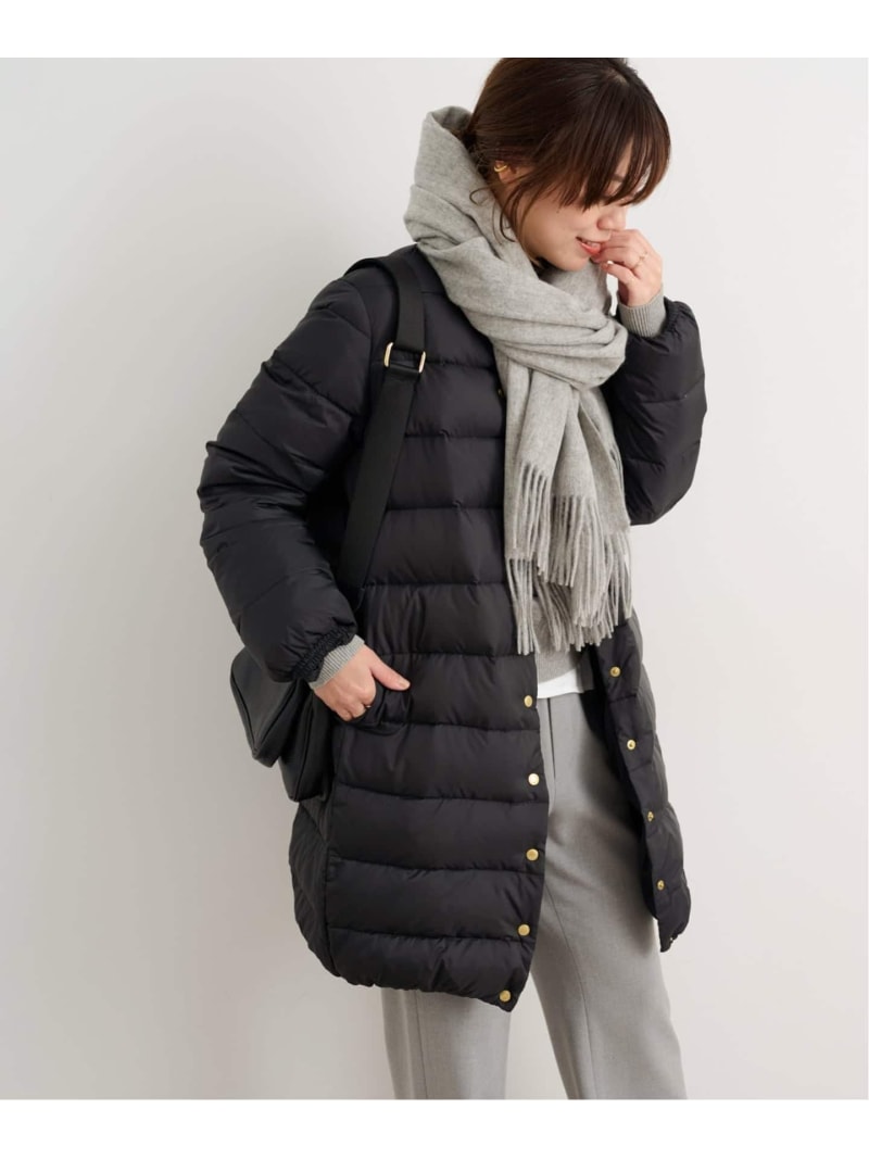 《加えること》【TRADITIONAL WEATHERWEAR】 ARKLEY LONG DOWN PA:落ちこむ厚地の外套 JOURNAL STANDARD relume 逐次刊行物 標準尺度 レリューム ジャケット・アウター ダウンジャケット・ダウンベスト ベージュ 黒いこと【貨物輸送無料】[ Fashion]
