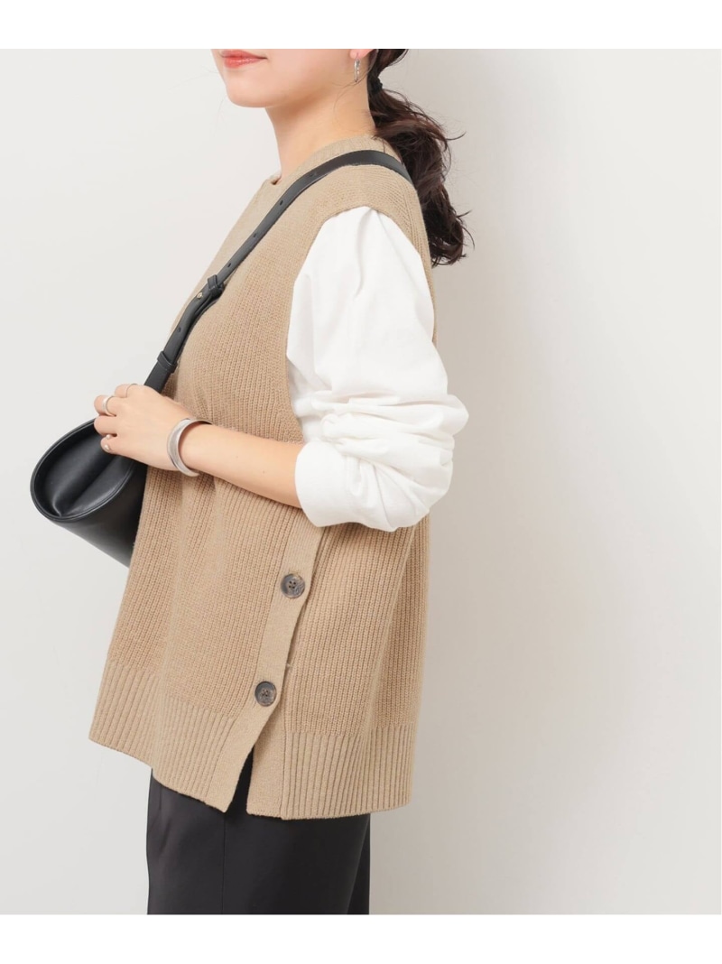 楽天市場】リネンダンガリー フリルジレ journal standard luxe