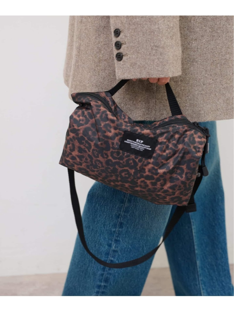 《WEB限定追加》【BAGS IN PROGRESS】FANNY PACK CROSSBODY LEOPARD JOURNAL STANDARD relume ジャーナル スタンダード レリューム バッグ ショルダーバッグ ブラウン【送料無料】[ Fashion]