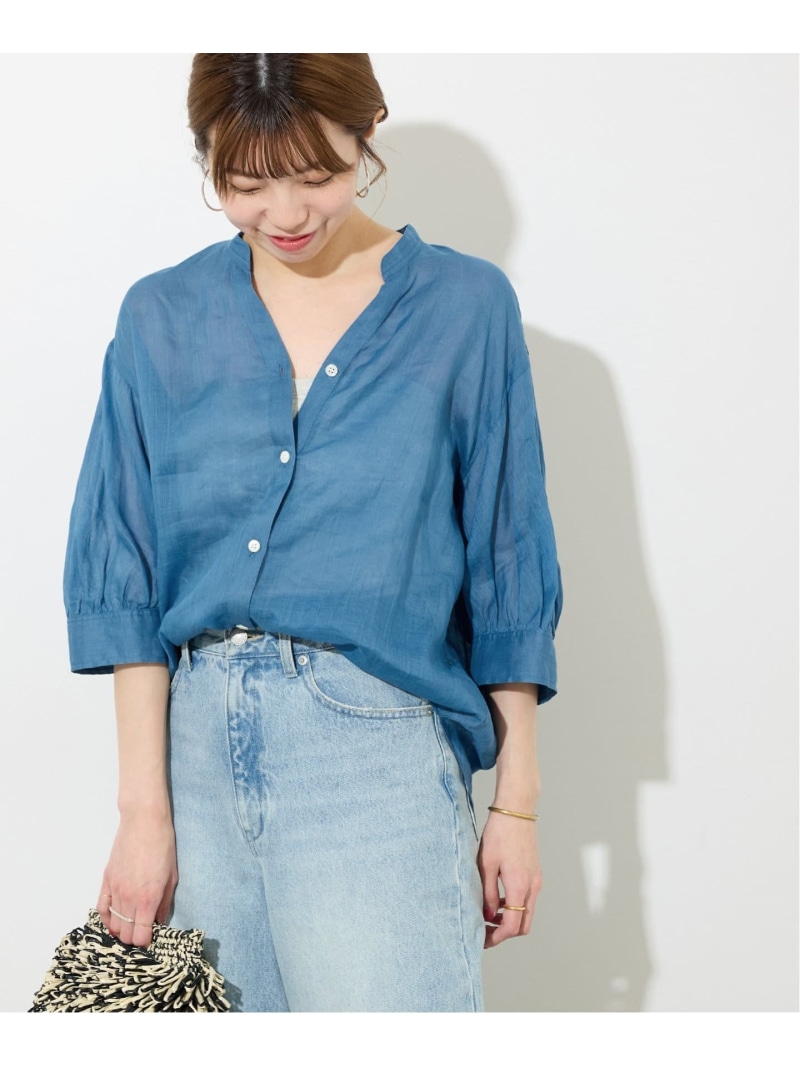 ジャーナルスタンダード レリューム（JOURNAL STANDARD relume）/ラミーギャザースリーブブラウス 楽天市場】ラミーギャザースリーブブラウス JOURNAL STANDARD relume