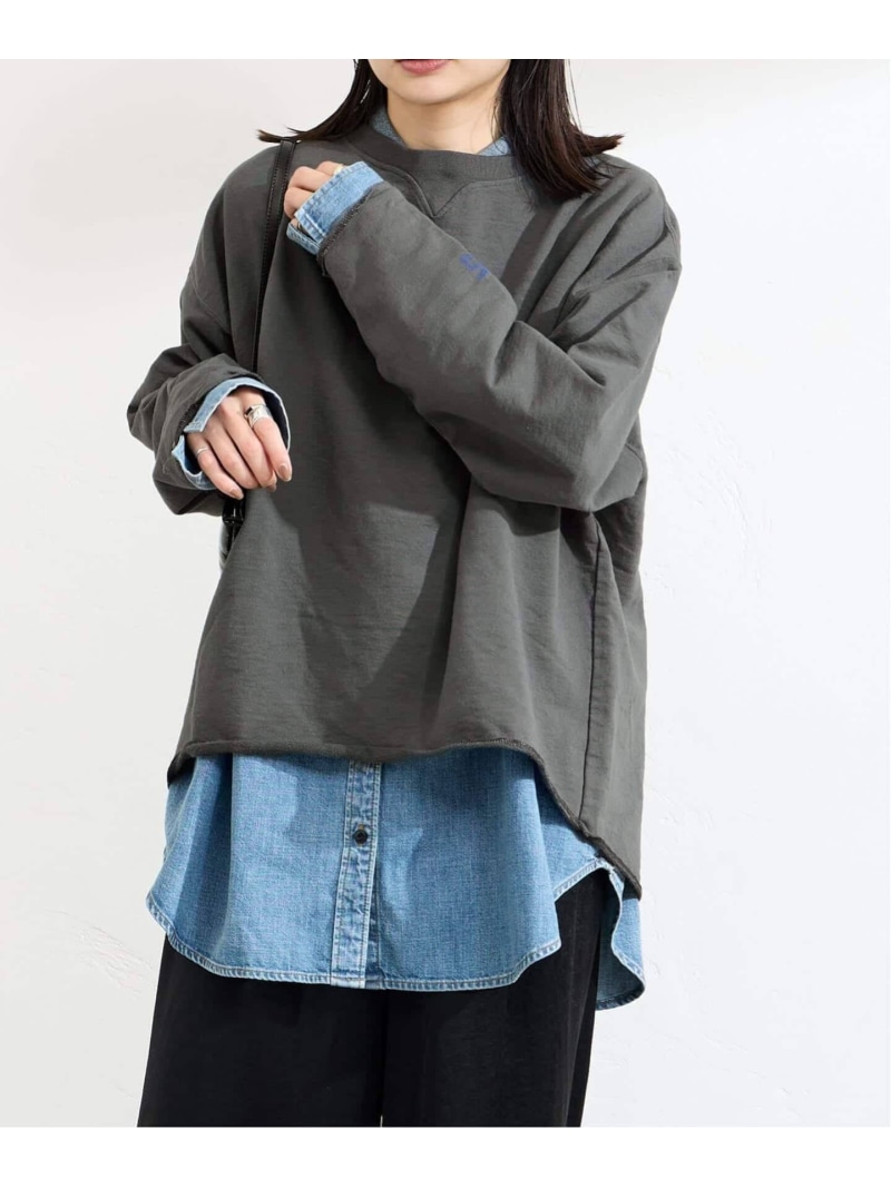《追加2》別注【RIDING HIGH/ライディングハイ】7.5ozインレーカットオフTEE JOURNAL STANDARD ジャーナル スタンダード トップス カットソー・Tシャツ ベージュ グリーン レッド ホワイト ブラック【送料無料】[ Fashion]｜JOURNAL STANDARD