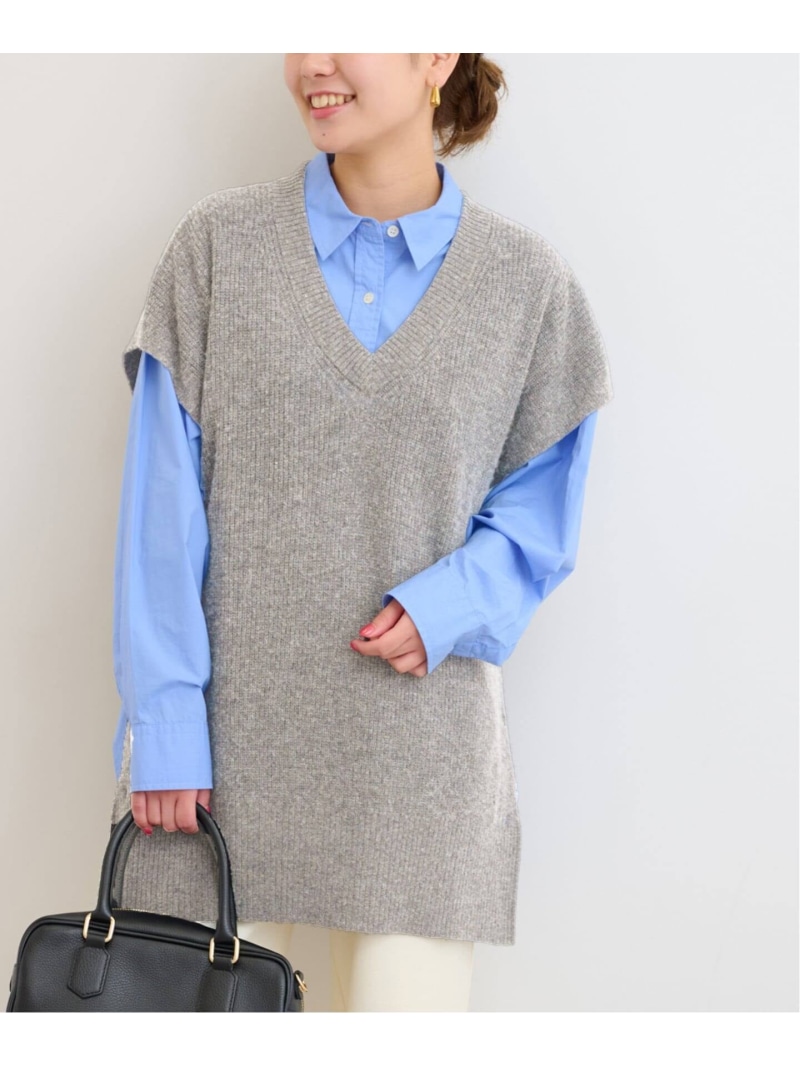 楽天市場】リネンダンガリー フリルジレ journal standard luxe