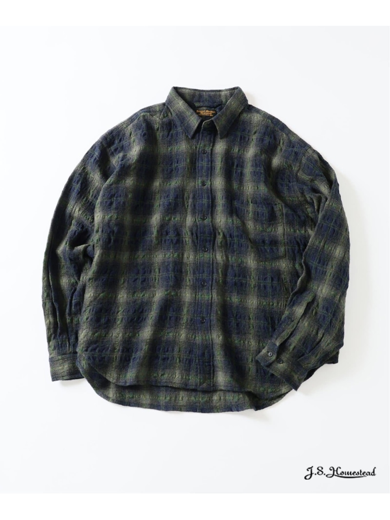 楽天市場】【SALE／30%OFF】J.S.Homestead / Stead ウール オンブレ