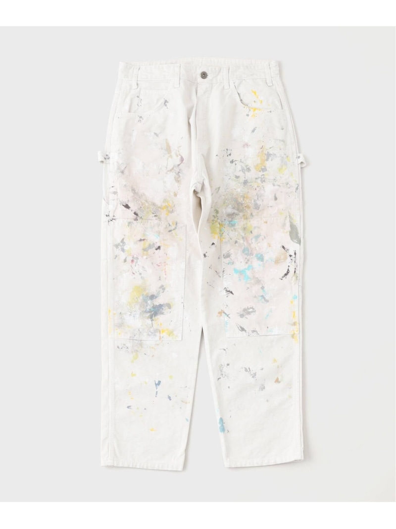 ANACHRONORM / アナクロノーム DART PAINT DOUBLE KNEE JOURNAL STANDARD ジャーナル スタンダード パンツ その他のパンツ ホワイト【送料無料】[ Fashion]