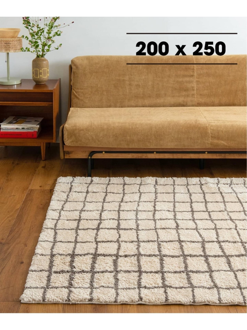 【楽天市場】GRID RUG 200x250 グリッド ラグ journal standard Furniture ジャーナルスタンダード
