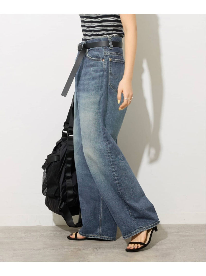 パンツ JOURNALSTANDARD relume Lee RE SUPERSIZED 別注【Lee /リー】SUPERSIZED STRAIGHT：デニムパンツ（デニム