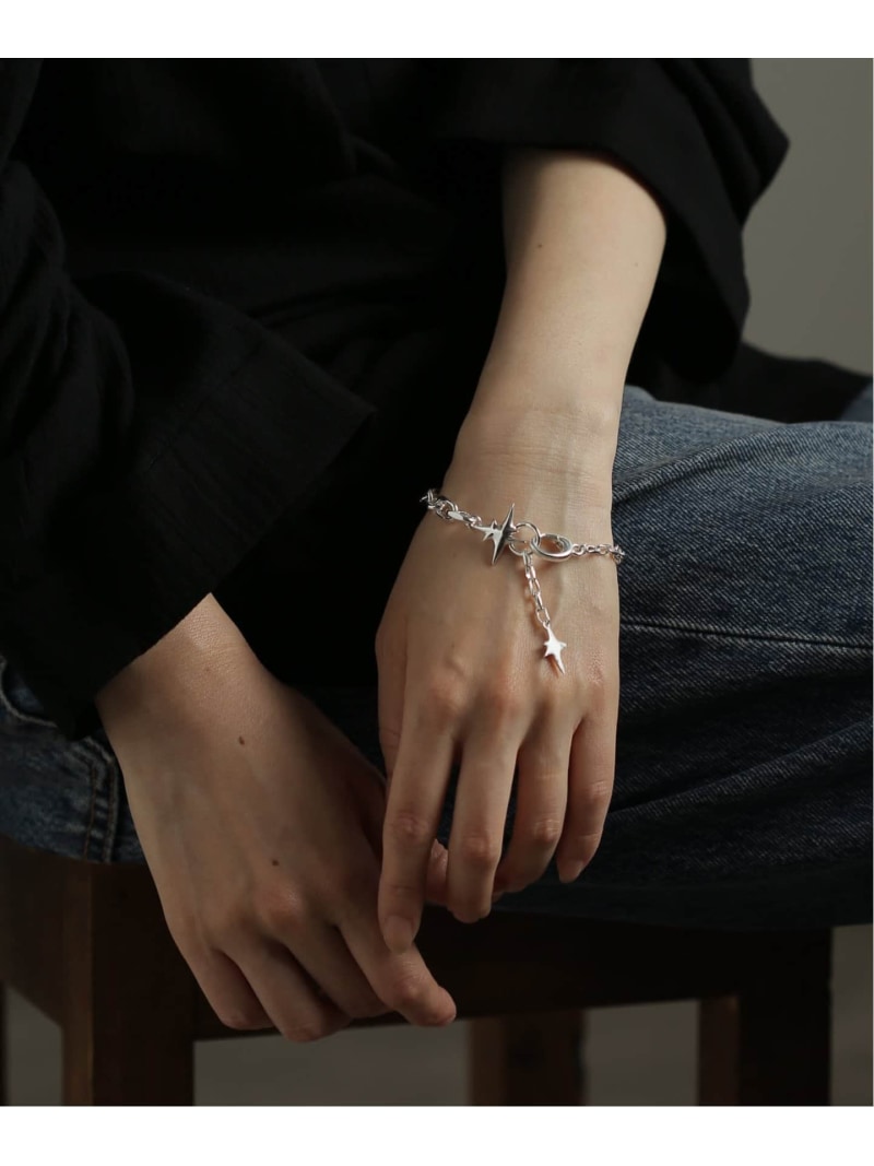 【Soierie/ソワリー】 Etolile chain bracelet JOURNAL STANDARD ジャーナル スタンダード アクセサリー・腕時計 ブレスレット・バングル シルバー【送料無料】[ Fashion]