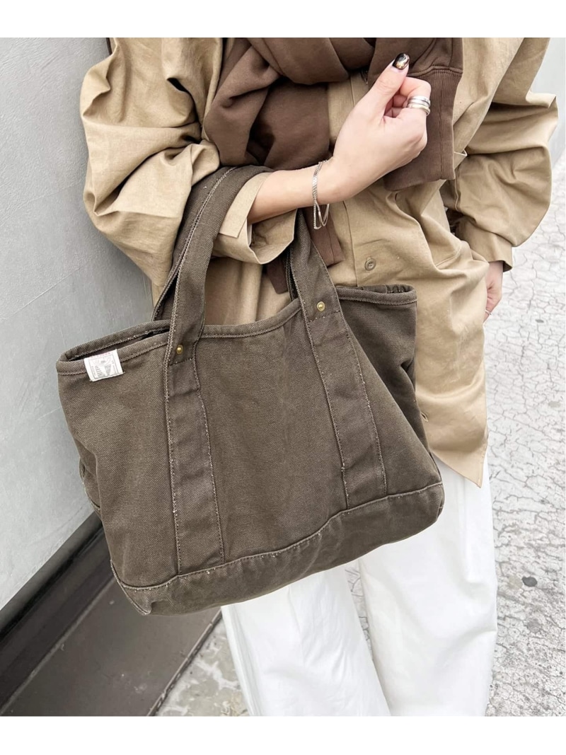 《加えること取っておく》【TRIFFER/トリ毛革】TOTE BAG MEDIUM JOURNAL STANDARD 逐次刊行物 判定基準 御徒面子 トートバッグ ベージュ 赤銅色【此れから取っておく】*【貨物輸送無料】[ Fashion]