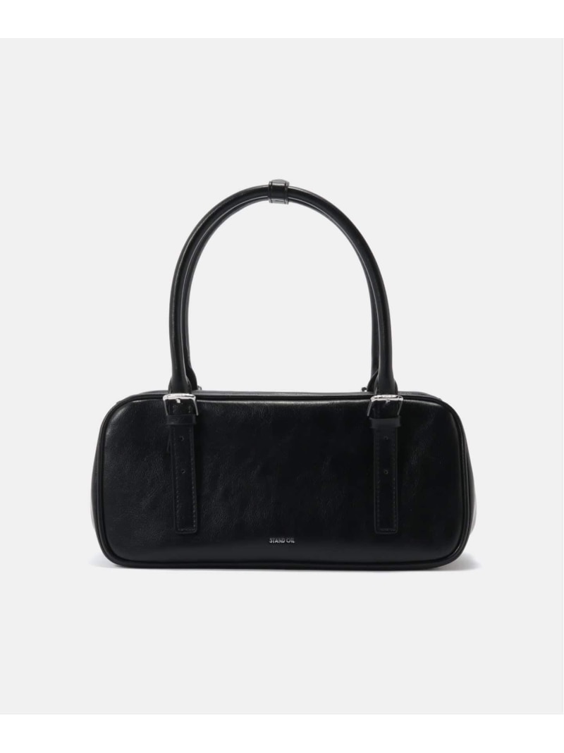 【STAND OIL/スタンドオイル】Square Bowling Bag JOURNAL STANDARD ジャーナル スタンダード バッグ ショルダーバッグ ベージュ ブラック【送料無料】[ Fashion]