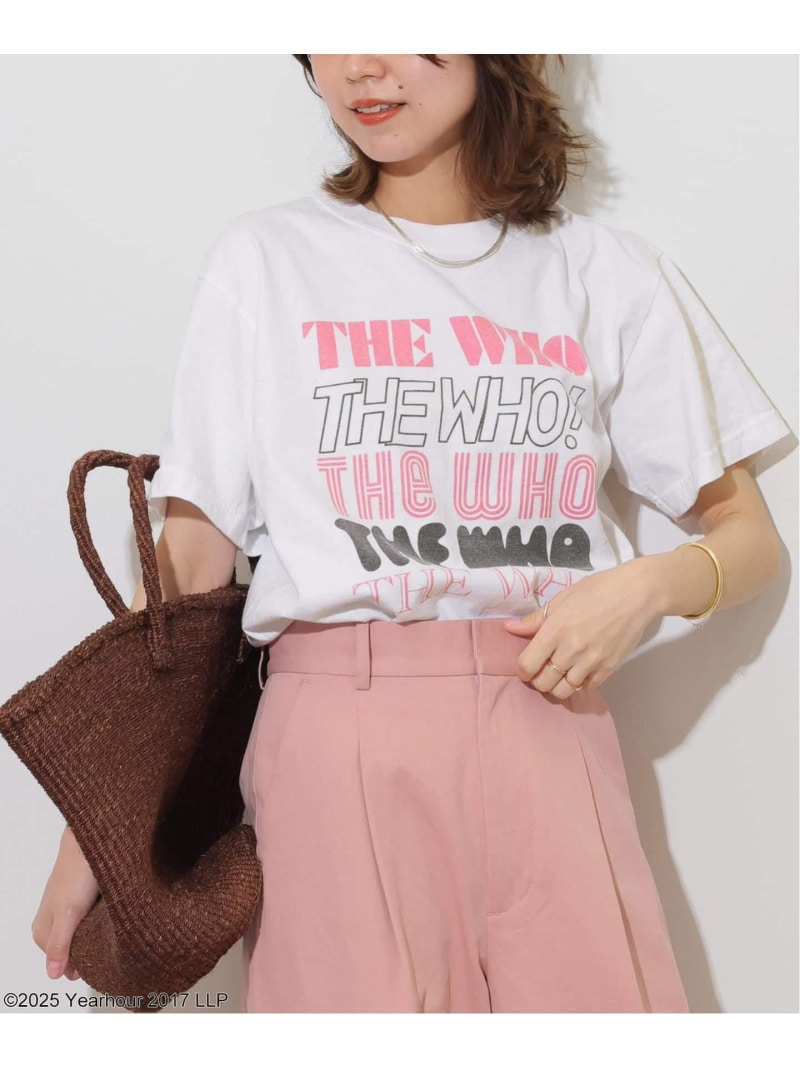 《WEB限定追加》別注【GOOD ROCK SPEED】ロックT JOURNAL STANDARD relume ジャーナル スタンダード レリューム トップス カットソー・Tシャツ ホワイト【送料無料】[ Fashion]