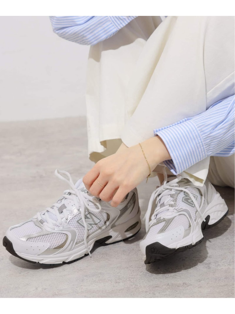 《加えること》【NEW BALANCE/ニュー平衡にする】530:スニーカー JOURNAL STANDARD relume 逐次刊行物 判定基準 レリューム シューズ・靴 スニーカー しろがね色 薄墨色 白いこと【貨物輸送無料】[ Fashion] レディース靴-靴-スニーカー