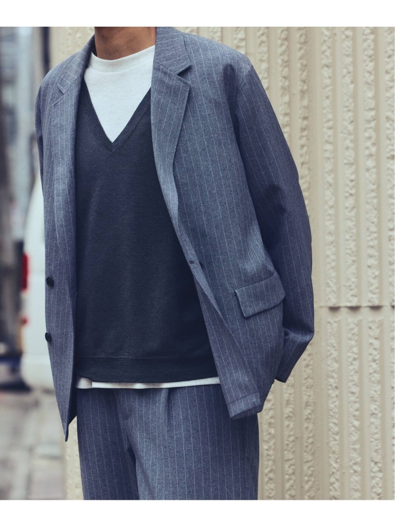 楽天市場】T/Wギャバ NAVY ブレザー JOURNAL STANDARD relume