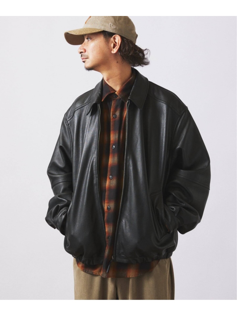 ジャーナルスタンダード　レリューム／ラムレザー ライダースジャケット 楽天市場】ラムレザー ジップジャケット JOURNAL STANDARD relume