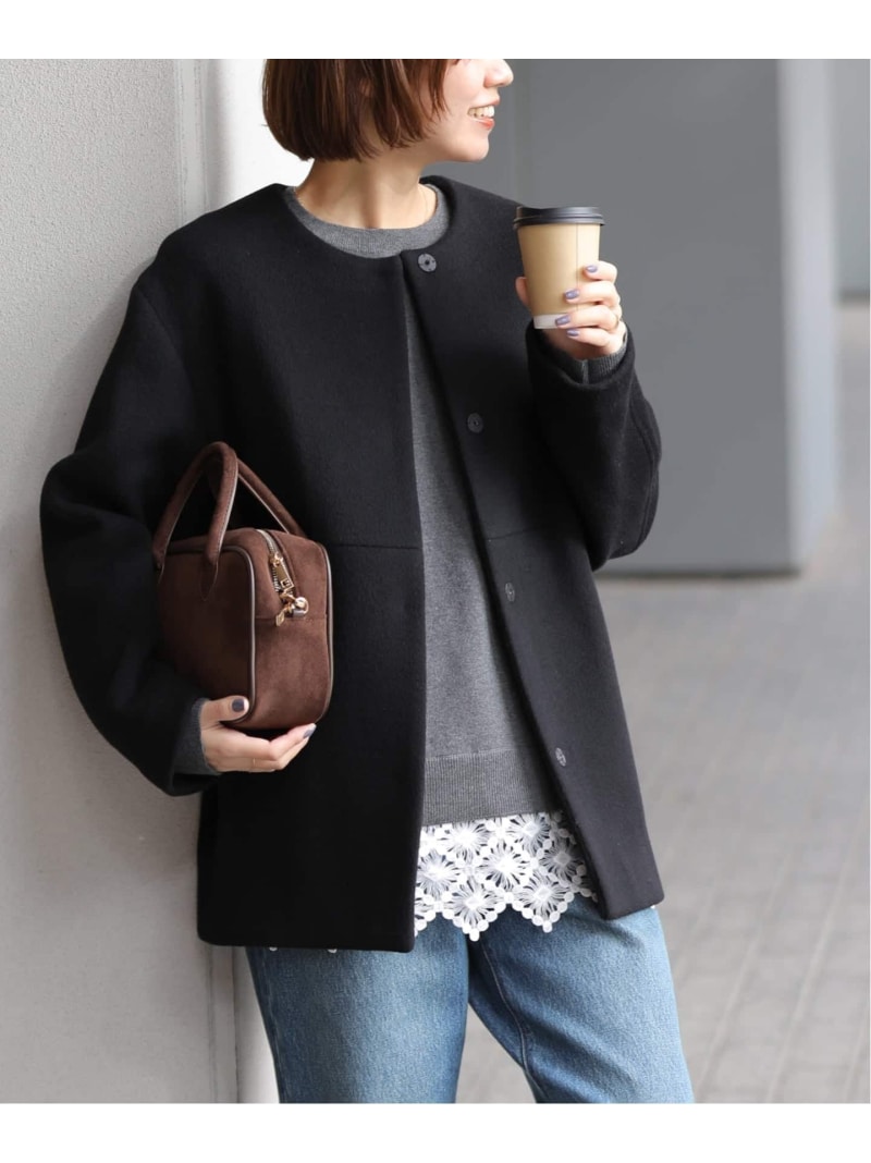 楽天市場】S160スタンドカラーショートコート Spick & Span スピック