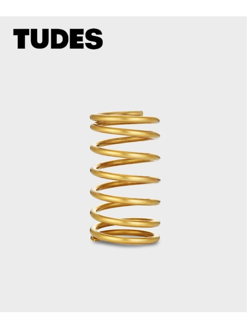 TUDES スパイラルホルダー ステンレス TUDES/トゥーデス】 SPIRAL HOLDER SV 歯ブラシホルダー