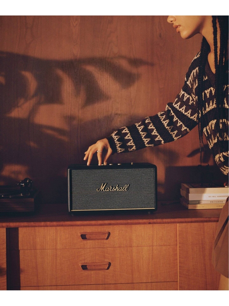 ★【Marshall/マーシャル】Stanmore 3 Bluetooth Black スピーカー JOURNAL STANDARD FURNITURE ジャーナルスタンダードファニチャー 食器・調理器具・キッチン用品 キッチン家電 ブラック【送料無料】[ Fashion]