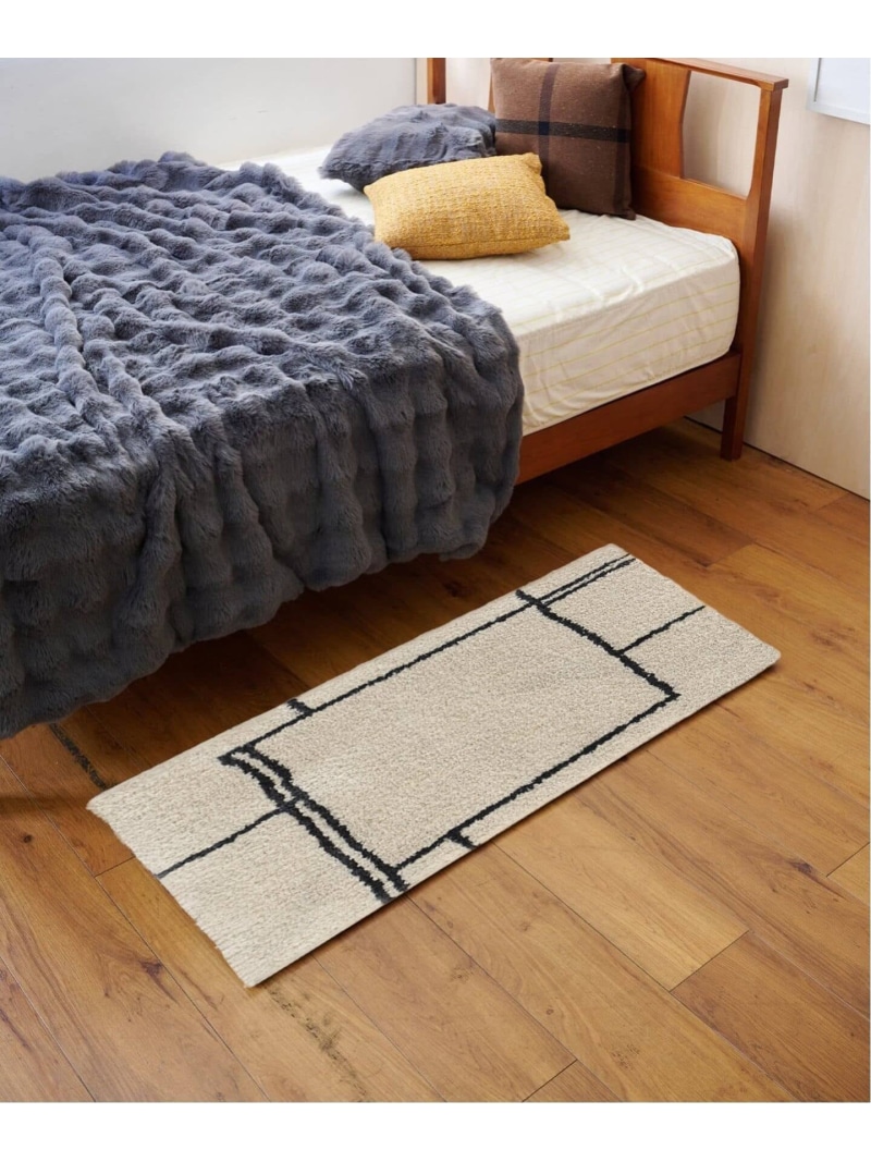 《予約》IVRY MAT 50x120 イブリー マット JOURNAL STANDARD FURNITURE ジャーナルスタンダードファニチャー インテリア・生活雑貨 カーペット・ラグ・マット【先行予約】*【送料無料】[ Fashion]｜JOURNAL STANDARD