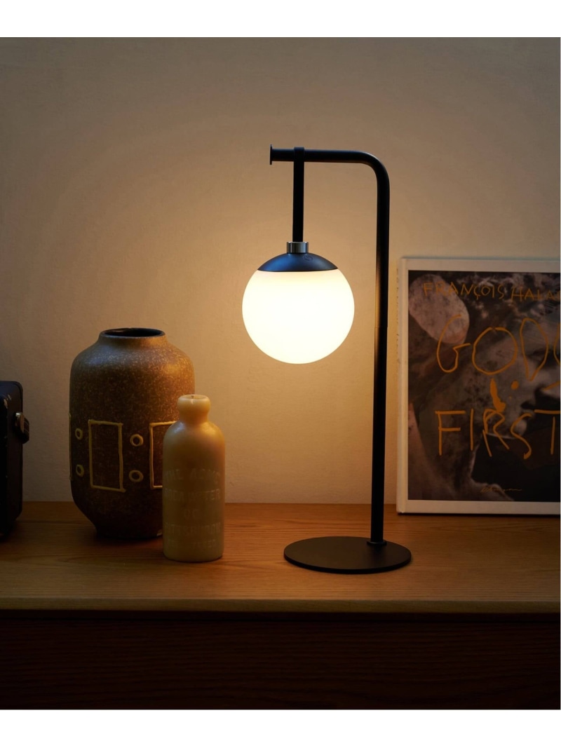 ★ORB STAND PORTABLE LAMP オーブ 携帯型照明ランプ JOURNAL STANDARD FURNITURE ジャーナルスタンダードファニチャー 室内装飾・遣って行く雑貨 ともし火・照明装置手道具 黒いこと【貨物輸送無料】[ Fashion]