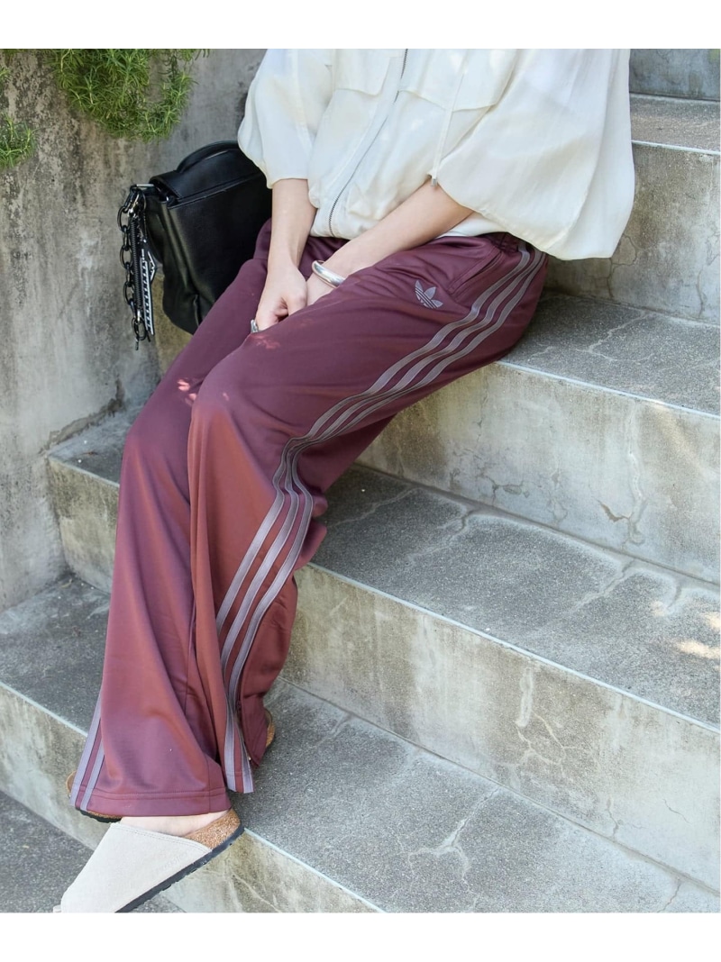 別注【adidas originals/アディダス オリジナルス】For JS FIREBIRD TP JOURNAL STANDARD ジャーナル スタンダード パンツ ジャージ・スウェットパンツ ワインレッド【送料無料】[ Fashion]