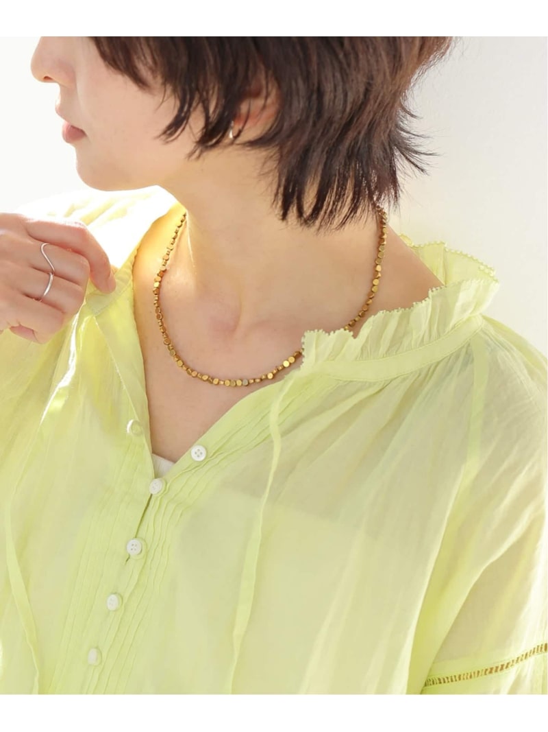 【HASHIBAMI/ハシバミ】ヒラマルネックレス JOURNAL STANDARD relume ジャーナル スタンダード レリューム アクセサリー・腕時計 ネックレス ゴールド シルバー【送料無料】[ Fashion]