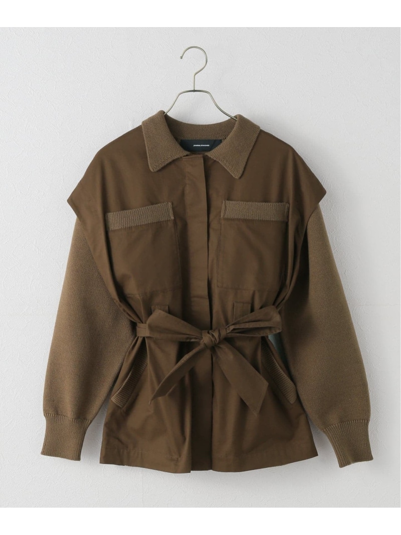 楽天市場】リネンダンガリー フリルジレ journal standard luxe