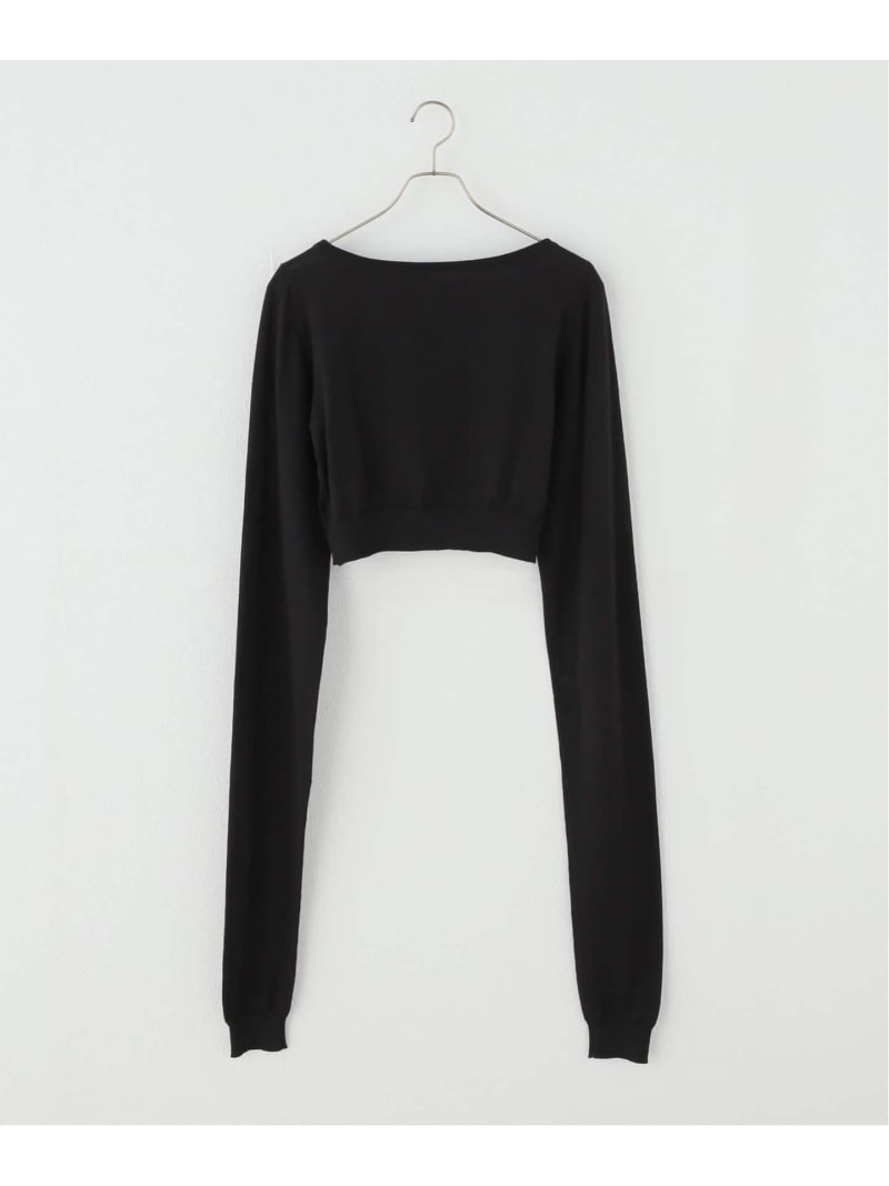 【PROVOKE/プロヴォーク】2way boatneck pullover JOURNAL STANDARD relume ジャーナル スタンダード レリューム トップス ニット ブラック【送料無料】[ Fashion]