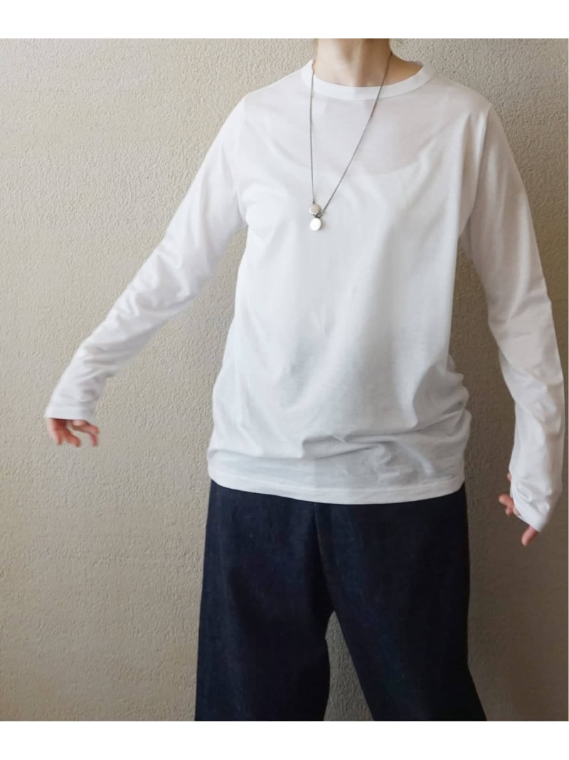 スパイラルジャージプルオーバー journal standard luxe ジャーナルスタンダード ラックス トップス カットソー・Tシャツ ブラック ホワイト【送料無料】[ Fashion]｜JOURNAL STANDARD