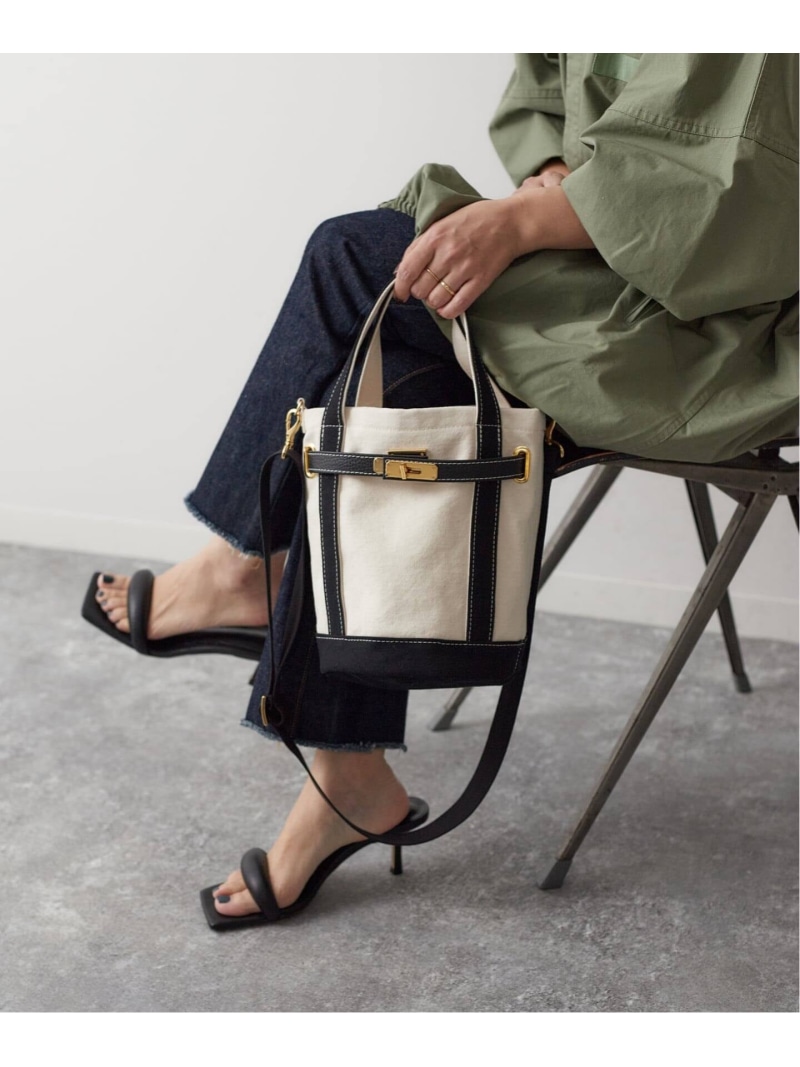 《追加予約13》別注 SITA PARANTICA/シータパランティカ CLVバケツ 2WAY バッグ JOURNAL STANDARD L'ESSAGE ジャーナルスタンダード レサージュ バッグ トートバッグ ブラック【先行予約】*【送料無料】[ Fashion]｜JOURNAL STANDARD