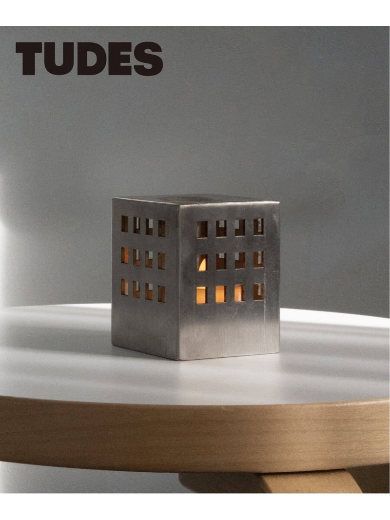 【TUDES/トゥーデス】APARTMENT S キャンドルホルダー JOURNAL STANDARD FURNITURE ジャーナルスタンダードファニチャー インテリア・生活雑貨 ディフューザー・お香・アロマオイル・キャンドル シルバー【送料無料】[ Fashion]